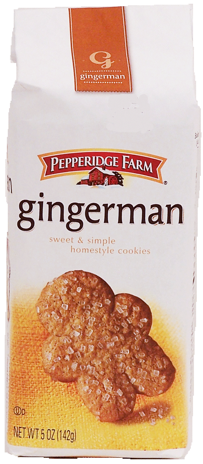 Pepperidge Farm  ginger man cookies, home style Full-Size Picture